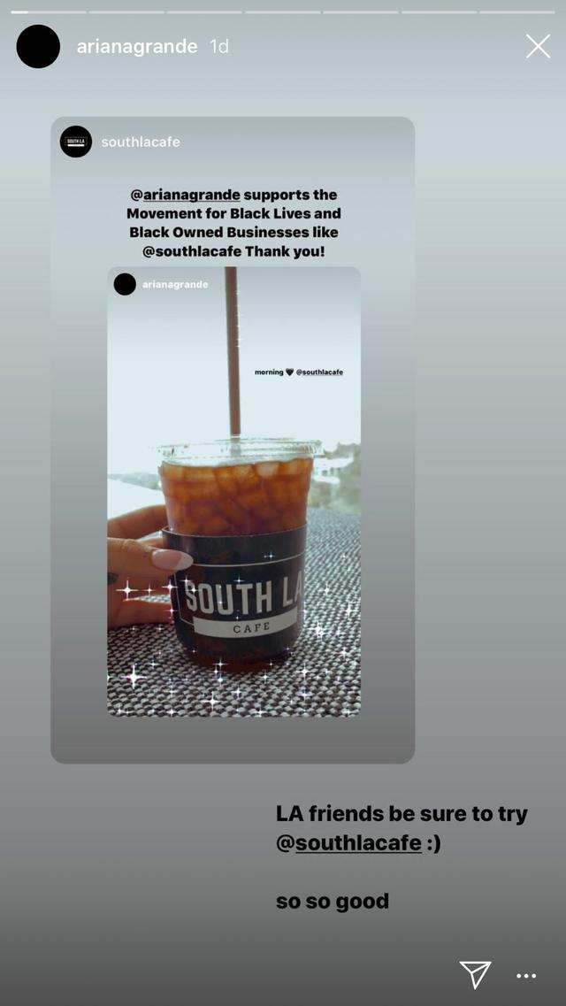 画像: アリアナがインスタでお店を紹介