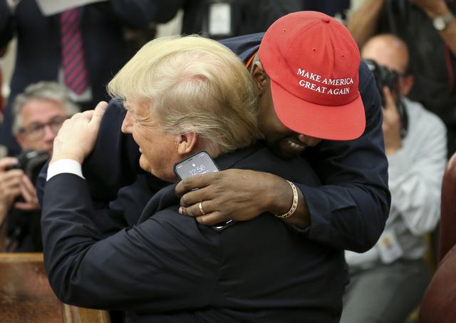 画像2: トランプ大統領とは別の道を進むとカニエ・ウェスト