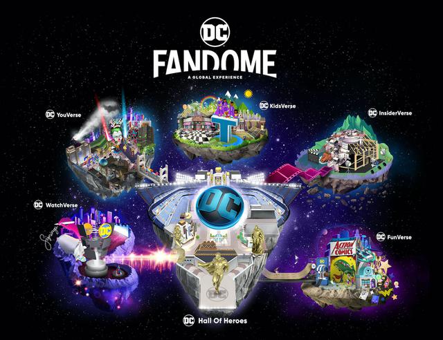 画像: DCファンドームのマップ紹介