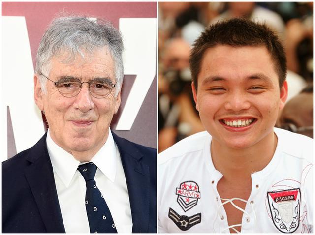 画像: エリオット・グールド(左)とチン・シャオポー(右)