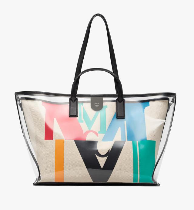画像: M ロゴ グリッチ ホログラム ショッパー MED SIZE: 40 x 34 x 15 77,000円 (税抜)