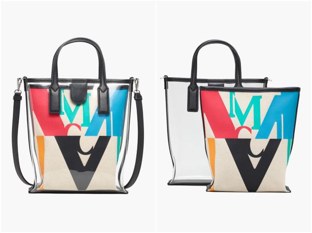 画像: M ロゴ グリッチ ホログラム ショッパー MINI SIZE: 20.5 x 23.5 x 5.5 64,000円 (税抜)