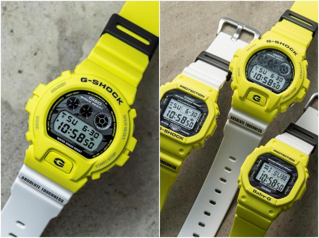 画像: 稲妻モチーフの「G-SHOCK」と「BABY-G」が新発売!