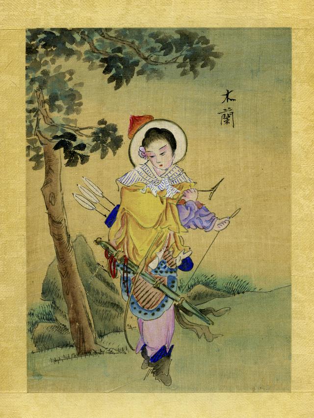 画像: 19世期末に描かれた『木蘭』