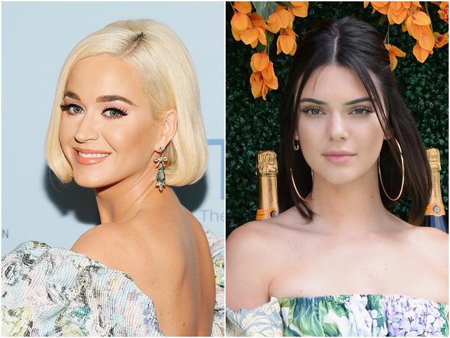 画像: 左:ケイティ・ペリー、右:ケンダル・ジェンナー