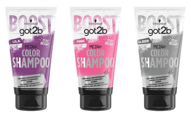 画像: got2b カラーシャンプー パープル、ピンク、シルバー 150mL 880円 ※メーカー希望小売価格