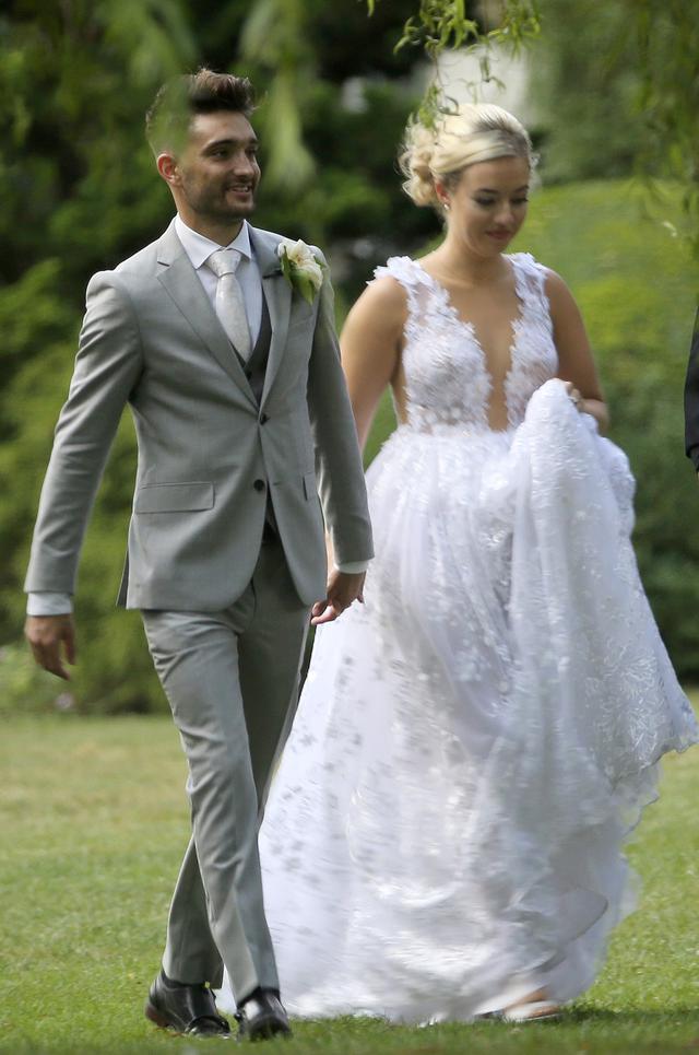 画像: 2018年、ロンドンで行なわれた結婚式にて。