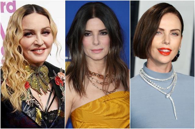 画像: シングルマザーであり養親のセレブたち。左から:マドンナ、サンドラ・ブロック、シャーリーズ・セロン。