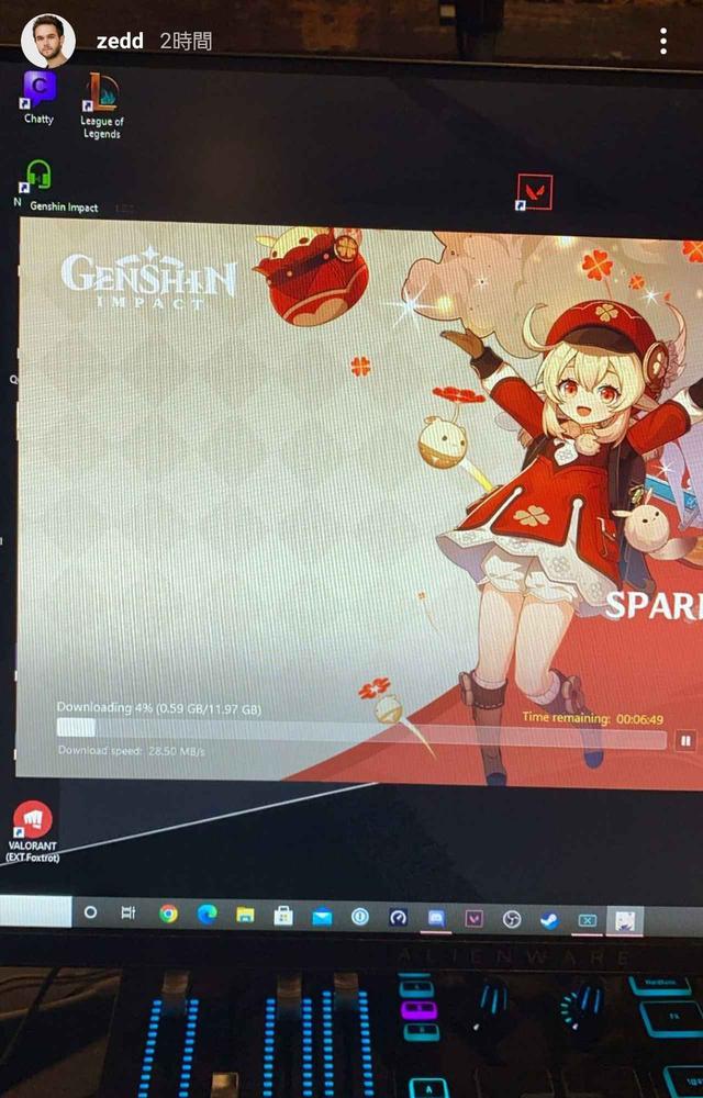 画像: ゲーマーなDJのゼッドが新しくゲームをはじめる