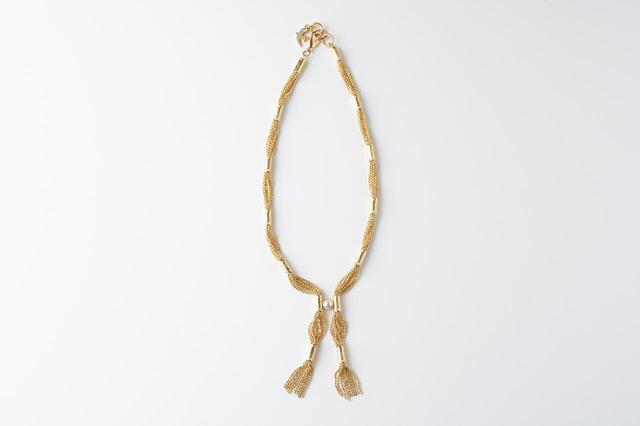 画像: フリンジネックレス 33,000 円