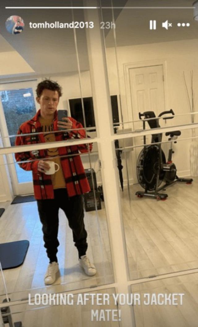 画像: ©Tom Holland/ Instagram