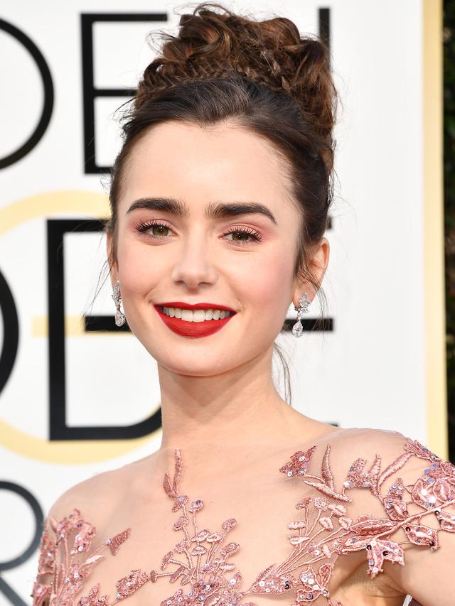 画像: 女優のリリー・コリンズ