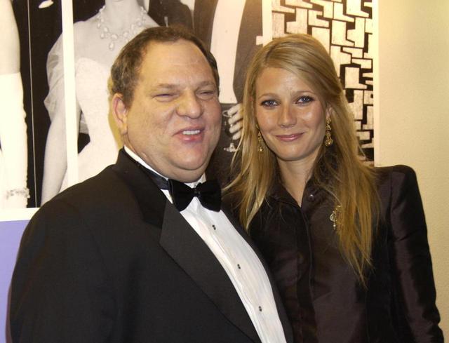画像: ハーヴェイ・ワインスタイン(左)とグウィネス・パルトロウ(右)。