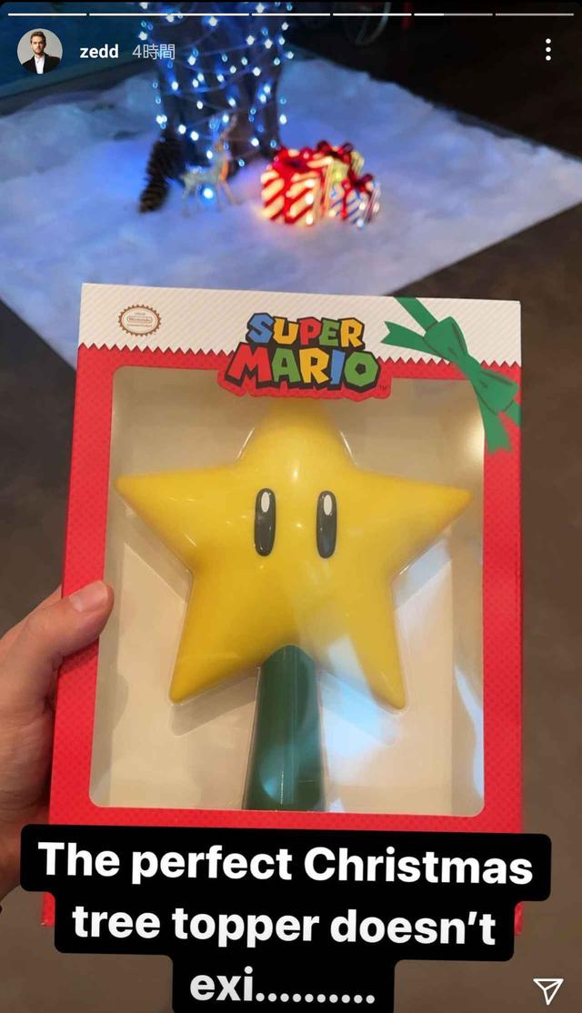 画像1: クリスマスツリーの頂上に注目