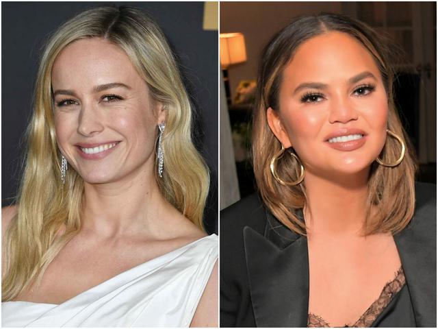 画像: 左:俳優のブリー・ラーソン、右:モデルのクリッシー・テイゲン