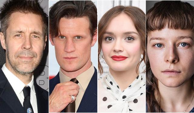 画像: 左から:パディ・コンシダイン、マット・スミス、オリヴィア・クック、エマ・ダーシー