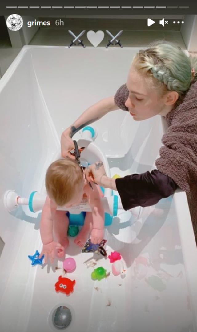 画像2: ©Grimes/ Instagram