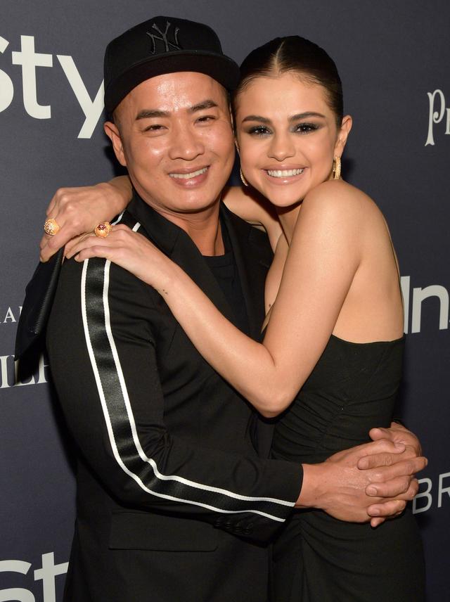 画像: 左:メイクアップアーティストのハン・ヴァンゴ 右:シンガーのセレーナ・ゴメス