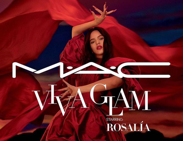 画像: トレードマークである情熱的な赤リップで、M·A·C Viva Glamのアンバサダーに。