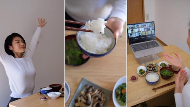 画像: 日本の女性ホストMomoさんが提供する、Airbnbのオンライン体験「Zen Eating」