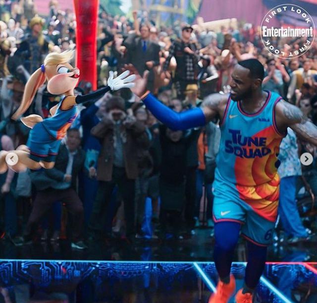 画像: 映画『スペース・ジャム ア・ニュー・レガシー』のファーストルックより©LeBron James/Instagram