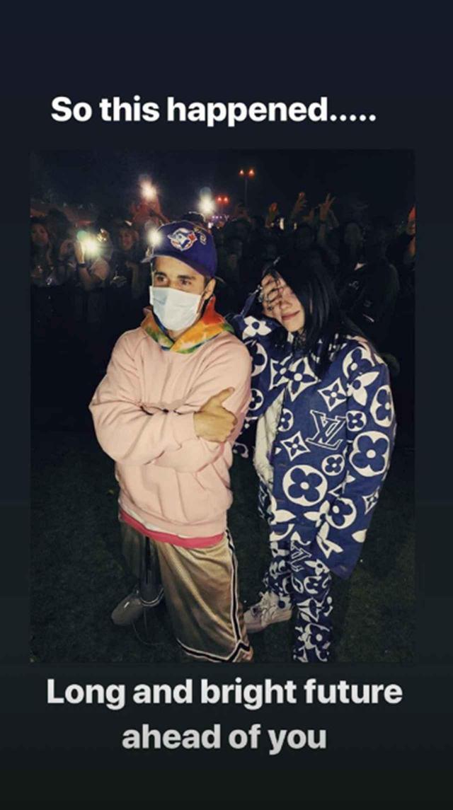 画像: コーチェラで初対面を果たした時に撮影したツーショット。 ©︎Justin Bieber/Instagram