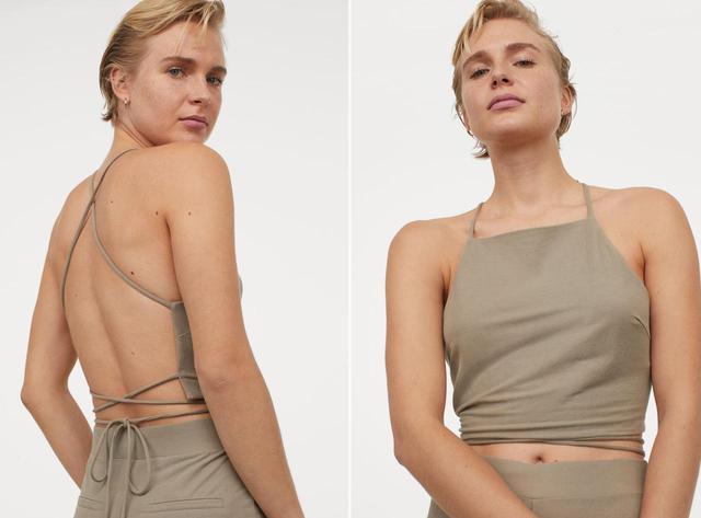 画像: H&M Open-backed strappy top 17.99ポンド(約2700円)