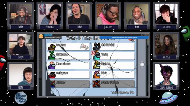 画像: ©︎The Tonight Show Starring Jimmy Fallon via JimmyFallon on Twitch
