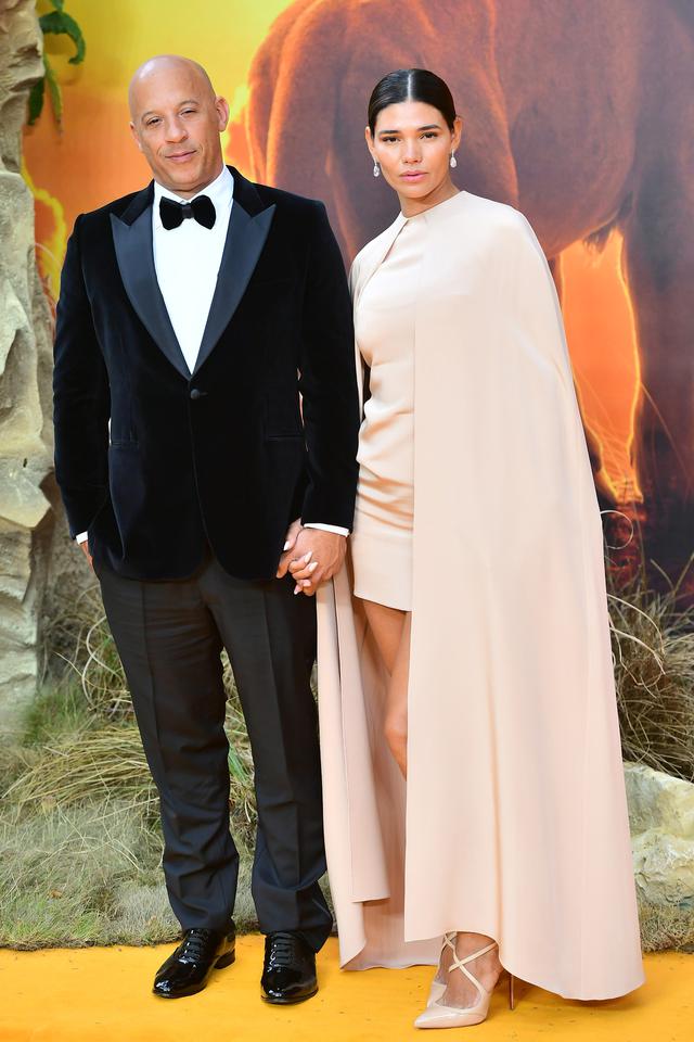 画像: ヴィン・ディーゼルと妻のパロマ・ジメンネズ。