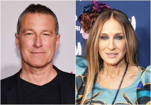 画像: 左:ジョン・コーベット、右:サラ・ジェシカ・パーカー