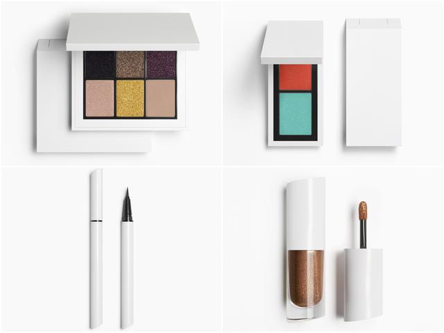 画像: ©ZARA 左上から、Eye Color in 6 3,590円、Eye Color in 2 2,290円、 Eyeliner 1,590円、Metal Foil 1,790円