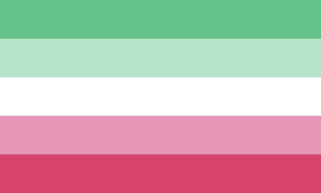 画像: アブロセクシャルのフラッグ(旗)