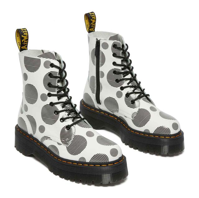 画像: JADON UK3~11(約22cm~30cm)WHITE+BLACK POLKA DOT 35,200円(税込)