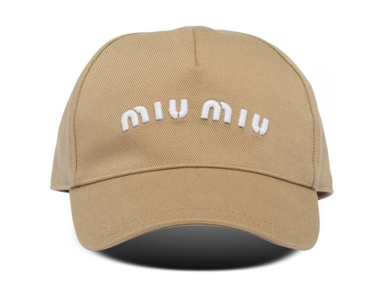 画像: Miu Miu「ロゴ キャップ」