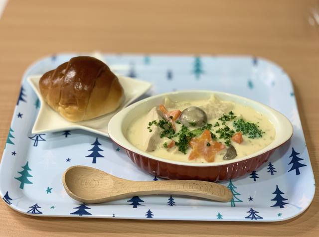 画像2: サラダチキンでできる!クリームシチュー!