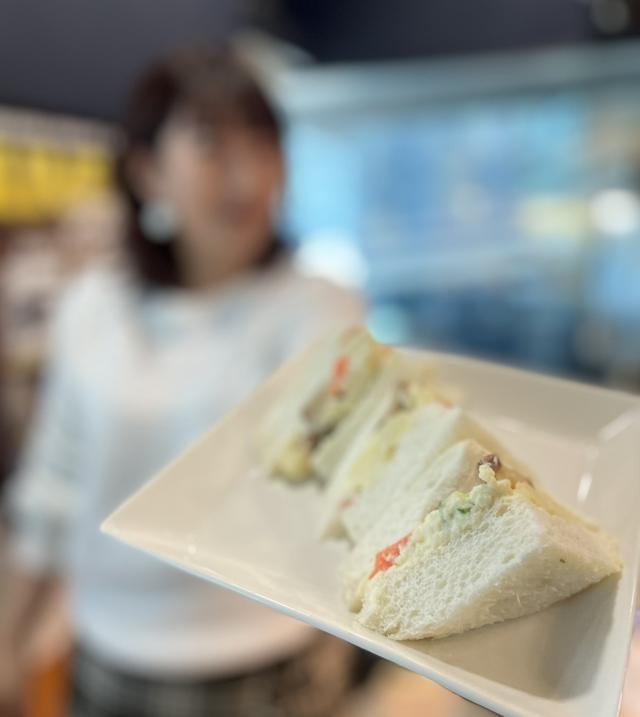 画像2: いぶりがっこポテトサラダサンドイッチ