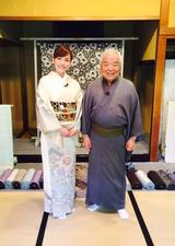 画像: 八代目・竹田嘉兵衛さん。 お話がとっても興味深くて、魅力に溢れる方でした♪