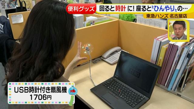 画像29: ファンが廻ると時計にもなる、夏便利&おもしろグッズ
