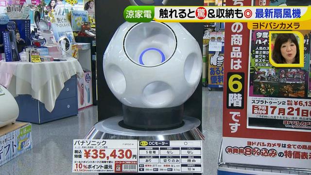 画像5: 普通触りませんが、触ってもいい扇風機 など最新家電