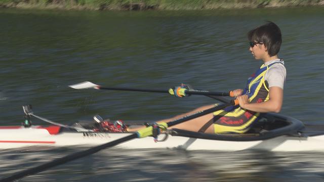 画像2: ヒカルのたまご ボート競技 西田結惟選手