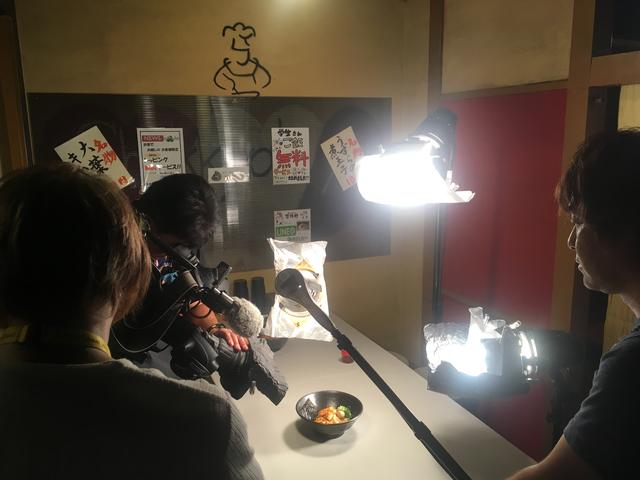 画像: 撮影中につき、お静かに…