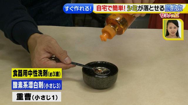 画像4: 簡単!シミが落とせる「魔法水」 ボールペンや口紅汚れも