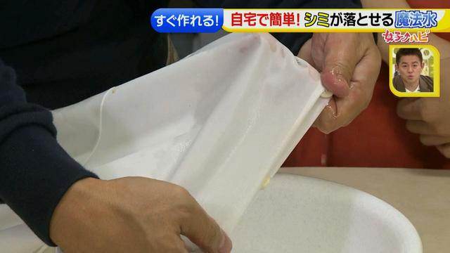 画像11: 簡単!シミが落とせる「魔法水」 ボールペンや口紅汚れも