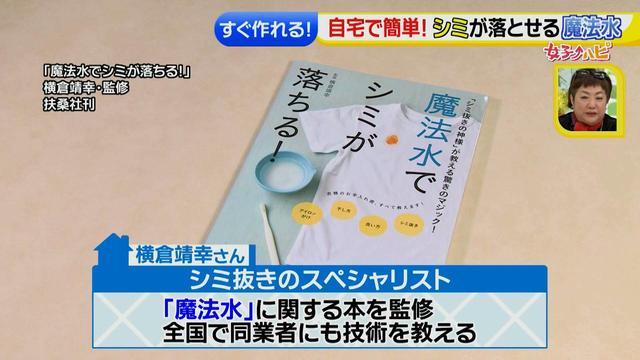 画像2: 簡単!シミが落とせる「魔法水」 ボールペンや口紅汚れも