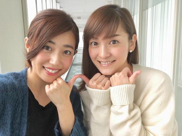 画像: イイねポーズ♪しおりさんとツーショット久しぶりでテンション上がりました^^裕二さんとしおりさんはスタジオMCですよ。