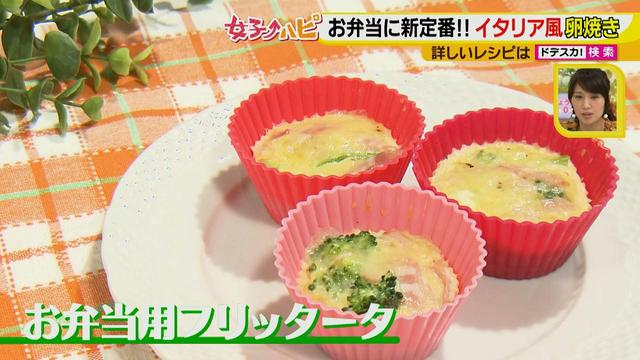 画像11: 健太先生のかんたん洋風お弁当レシピ イタリア風オムレツ フリッタータ♪