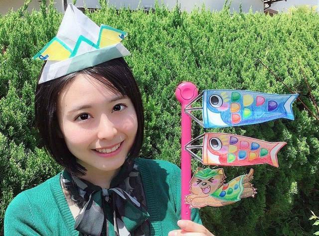 画像: 5月最初のイラストは「こどもの日」! 子どもの皆さんと、子どもの心を忘れない大人の皆さんへ(*'▽'*) いつもと違い、工作に挑戦してみました。 子どもが大好きで、ウルフィダンス中継を担当していた頃、毎日が幸せでした。またイベントか何かで一緒に踊れればと思います♪ 2018年5月5日(金)