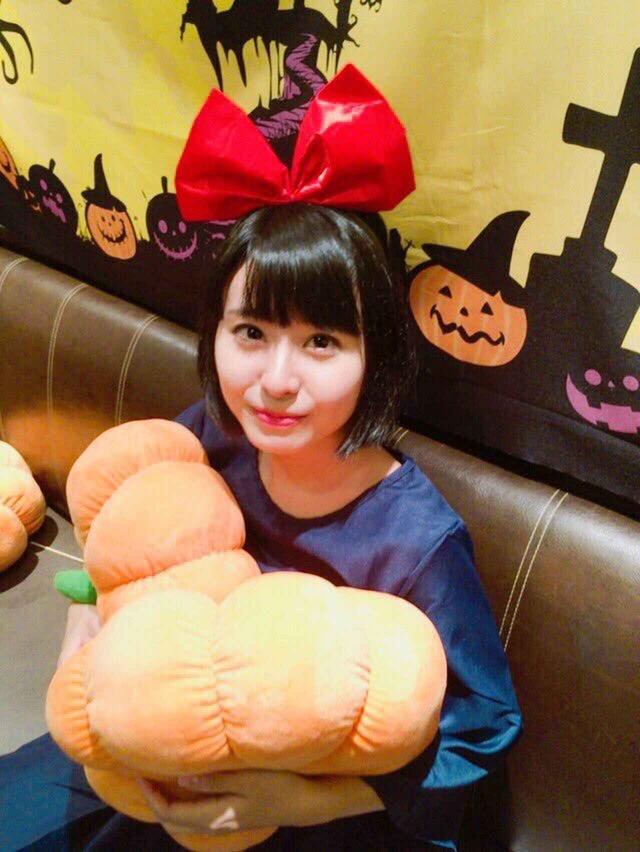 画像: 去年のハロウィーン (魔女の宅急便のキキ)