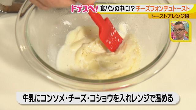 画像4: トーストをおいしく食べよう♪
食べるのが楽しいチーズフォンデュトースト!