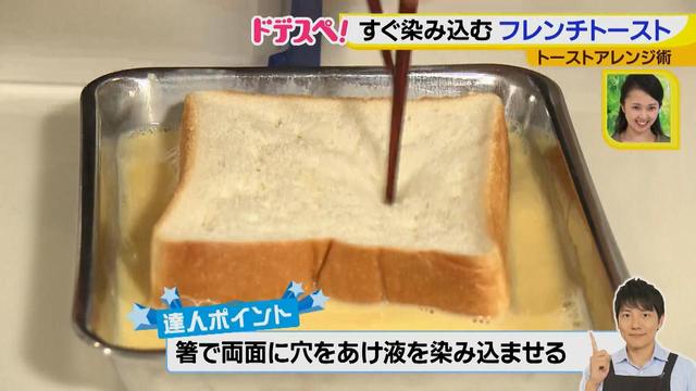 画像4: トーストをおいしく食べよう♪
あっという間にフレンチトースト!